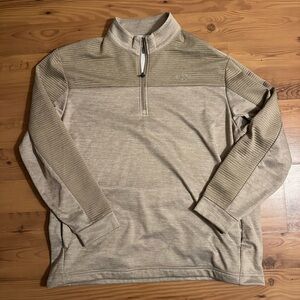 Callaway Beige Quarter-Zip Pullover